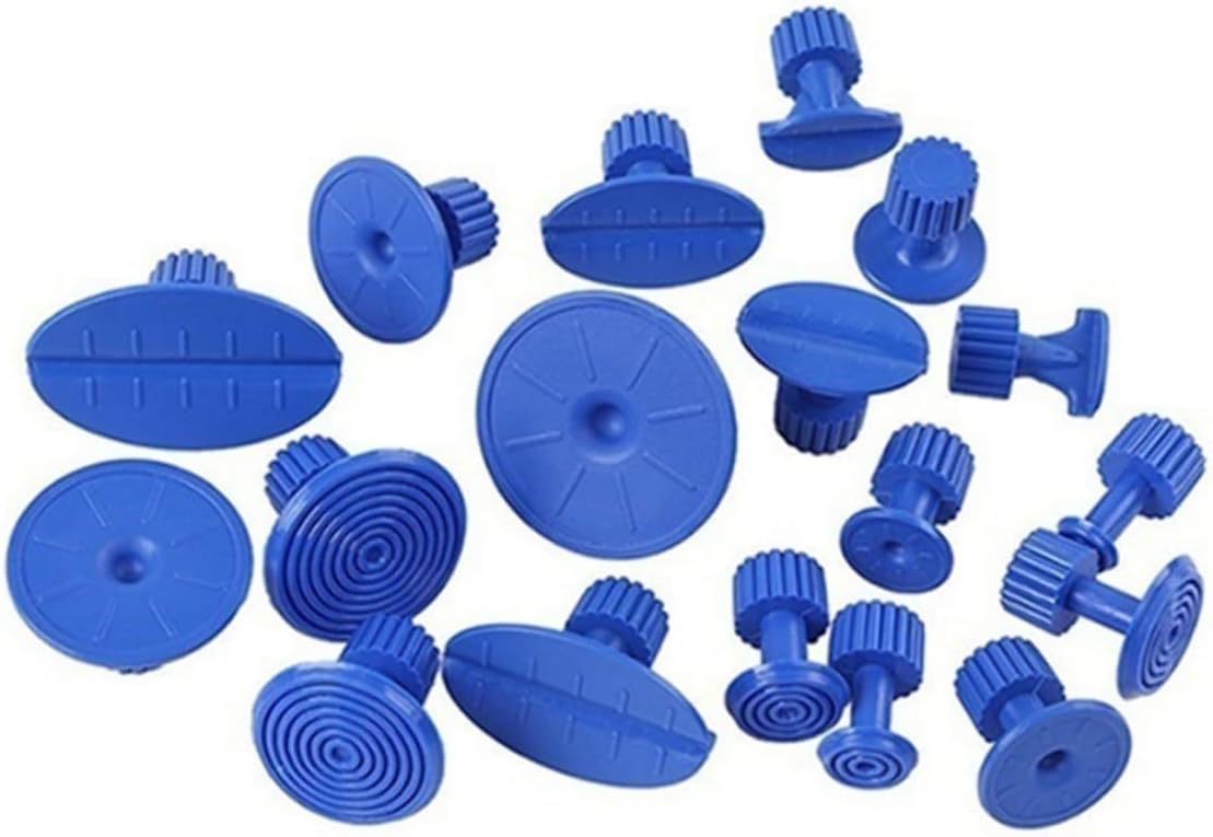 Luxshiny Auto Body Repair Tools 120pcs Rubber Gaskets Dent Repair Kit Paintless Dent Puller Tool