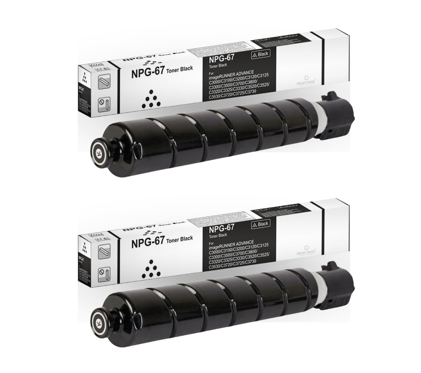 Print Page NPG-67 Toner Cartridge Compatible for Printers IR C3320