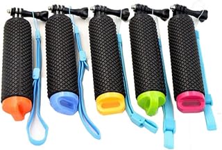 Apertos De Mão Bastões De Selfie Acessórios De Câmera Alça De Câmera Vara Flutuante Para Câmera De Ação Acessórios Para Câmera De Esportes Haste De Flutuabilidade Laranja