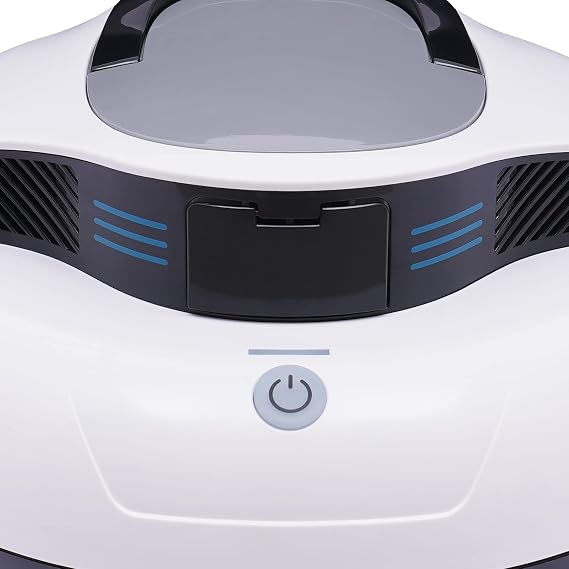 Robotic Cordless Pool Vacuum Cleaner - For Above Ground & Inground Flat Pools, Powerful Dual Brushless Motors, 75 Min Runtime, Self-Parking, Automatic Cleaning, Up to 807ft2, Efficient and Easy to Use