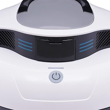 Robotic Cordless Pool Vacuum Cleaner - For Above Ground & Inground Flat Pools, Powerful Dual Brushless Motors, 75 Min Runtime, Self-Parking, Automatic Cleaning, Up to 807ft2, Efficient and Easy to Use
