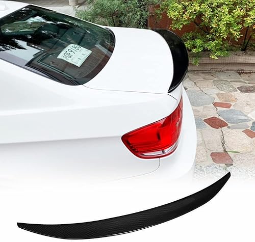 Miniatura 1 de E92 - Alerón trasero para BMW E92 3 Series 325i 328i 335i M3 Coupé 2006-2013 negro brillante FRP tapa de cubierta de alerón