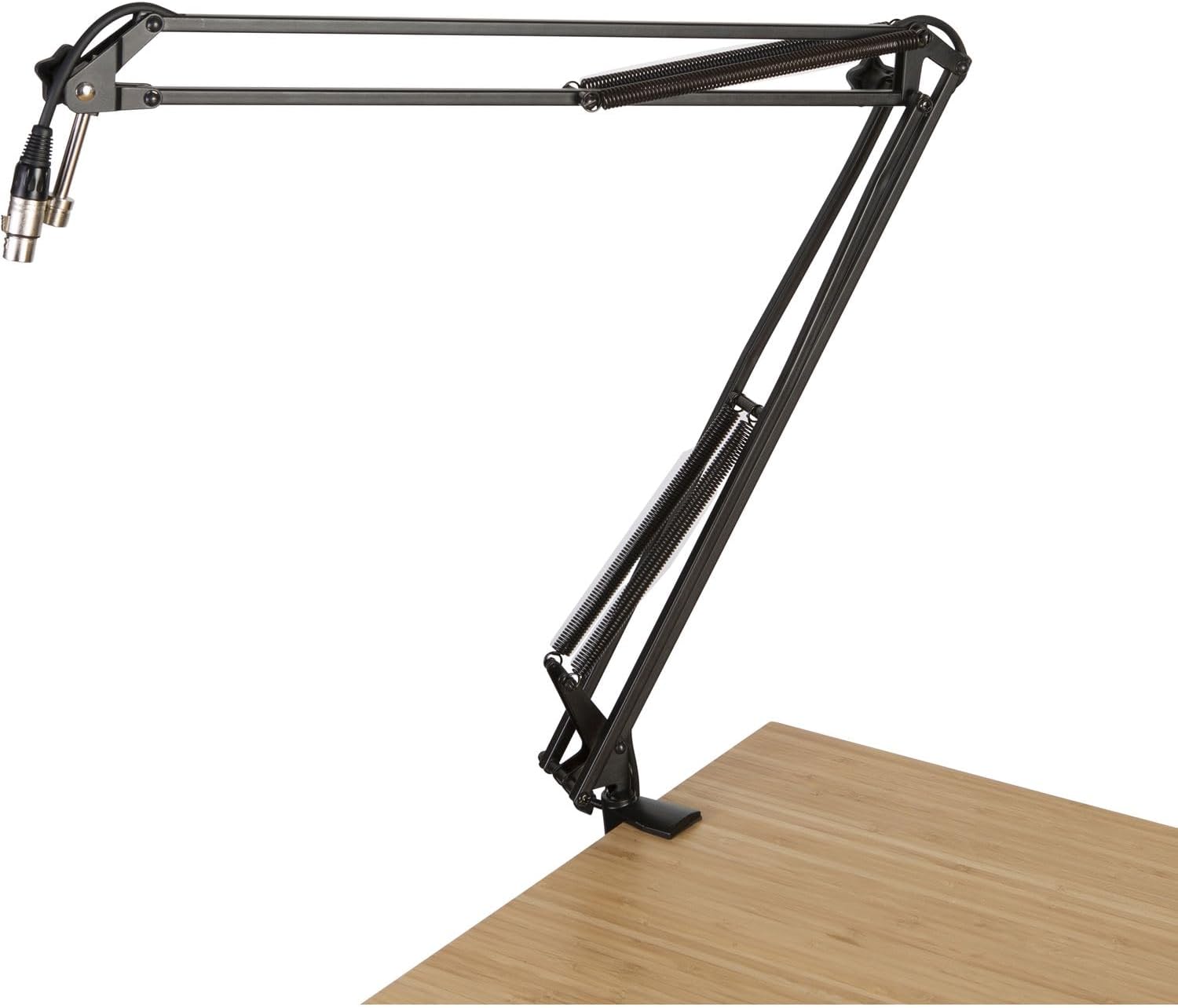 Zoom ZDM-1 Podcast Mic Pack with GFWMICBCBM1000 Microphone Boom Arm and Microphone Pop Filter