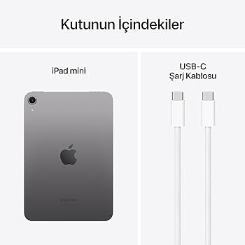 Apple iPad mini, A17 Pro çip ile: 8.3 inç Liquid Retina Ekran, 128