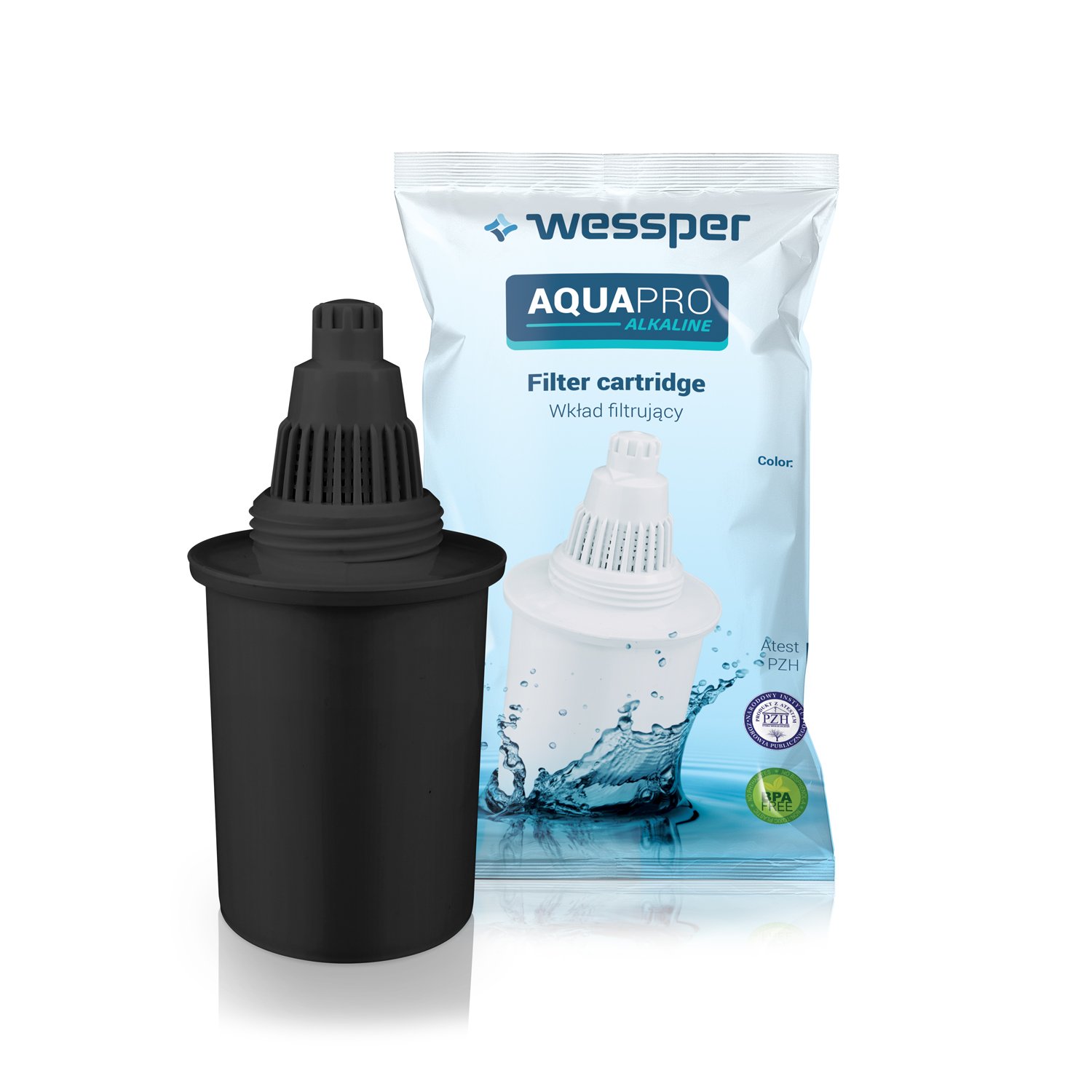 Wessper Clarti Filtri per Acqua, Confezione da 2 Filtri per Bottiglie
