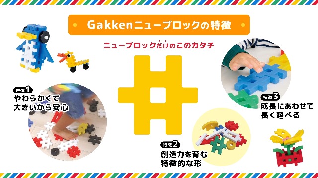 Amazon.co.jp: Gakken 83717 New Blocks Starter Set (Recommended Age