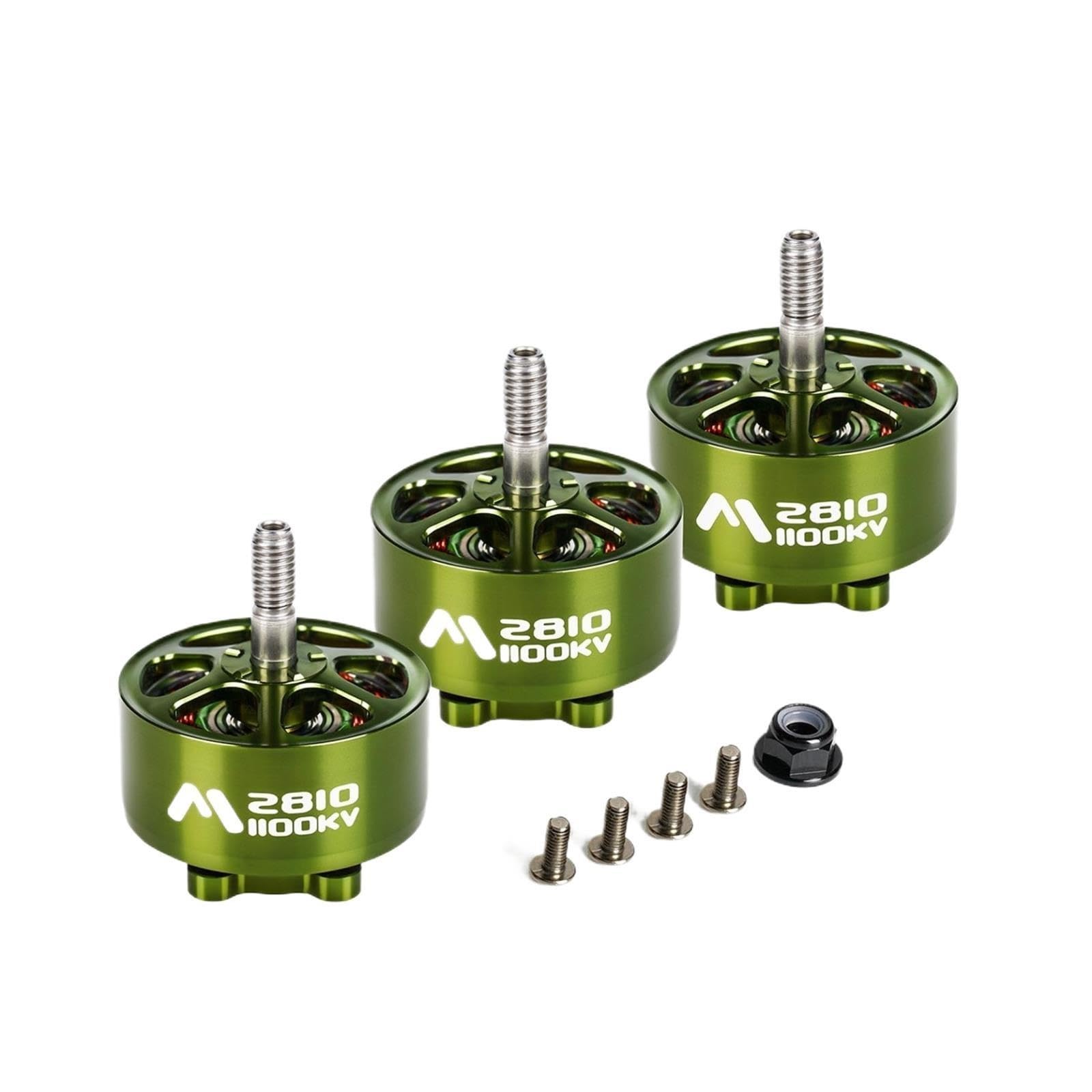 Motore brushless M2810, 1100KV, 3-6S, Compatibile con FLASHHOBBY