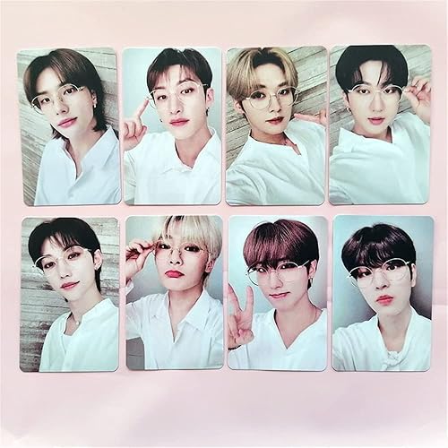 Miniatura 2 de Kpop 8 tarjetas fotográficas para niños callejeros, álbum principal, tarjetas LOMO, Felix Bangchan, Leeknow, Hyunjin Changbin, regalo para fanáticos