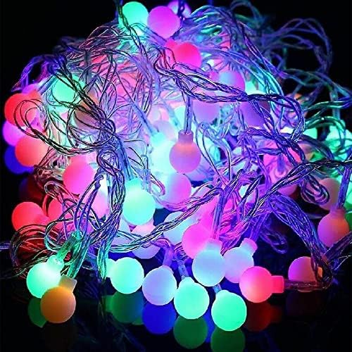 simpa 50 LED Pastel Berry Lights - Battery Operated Timer LED String ...