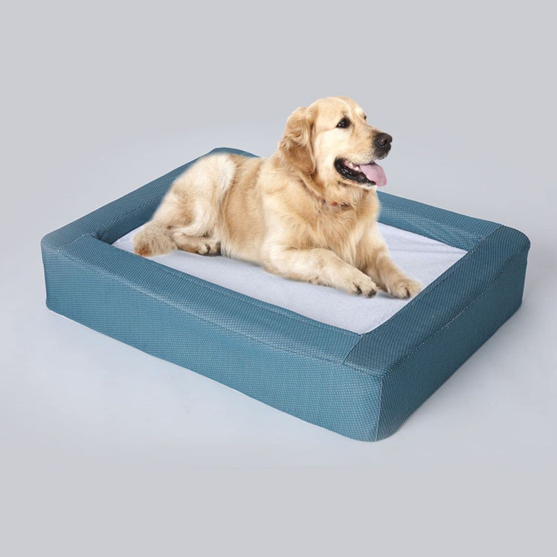UrbanBed High Resilience Memory Foam Small Size Pet Bed (Dog & Cat) with Removable Cover, 1 Unit (Teal) 33 x 25 x 6 Inches (B08RZCR92H) Amazon Price History, Amazon Price Tracker