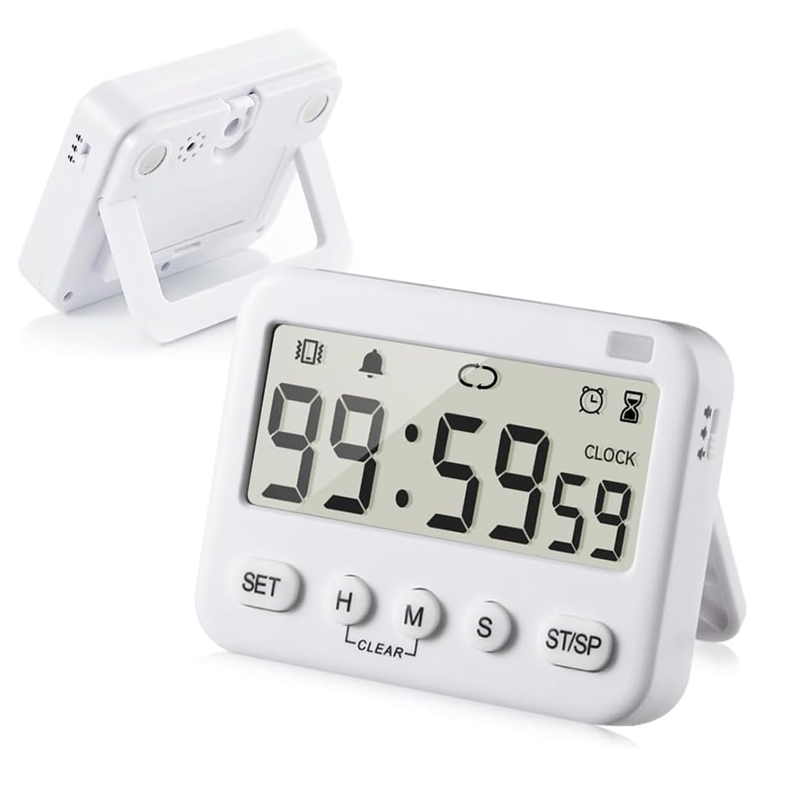 Amazon｜Xluvuvuk 99時間フル機能タイマー、リマインダモード（振動