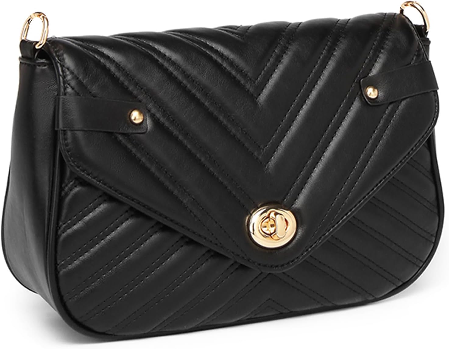 Miss Lulu Women Cross Body Bag Shoulder Bag Satchel Handbags Messenger Bag, Synthetic Leather,V-Shaped Knitting Texture,Tassel Decoration, Classic, With Removable and Adjustable Shoulder Strap