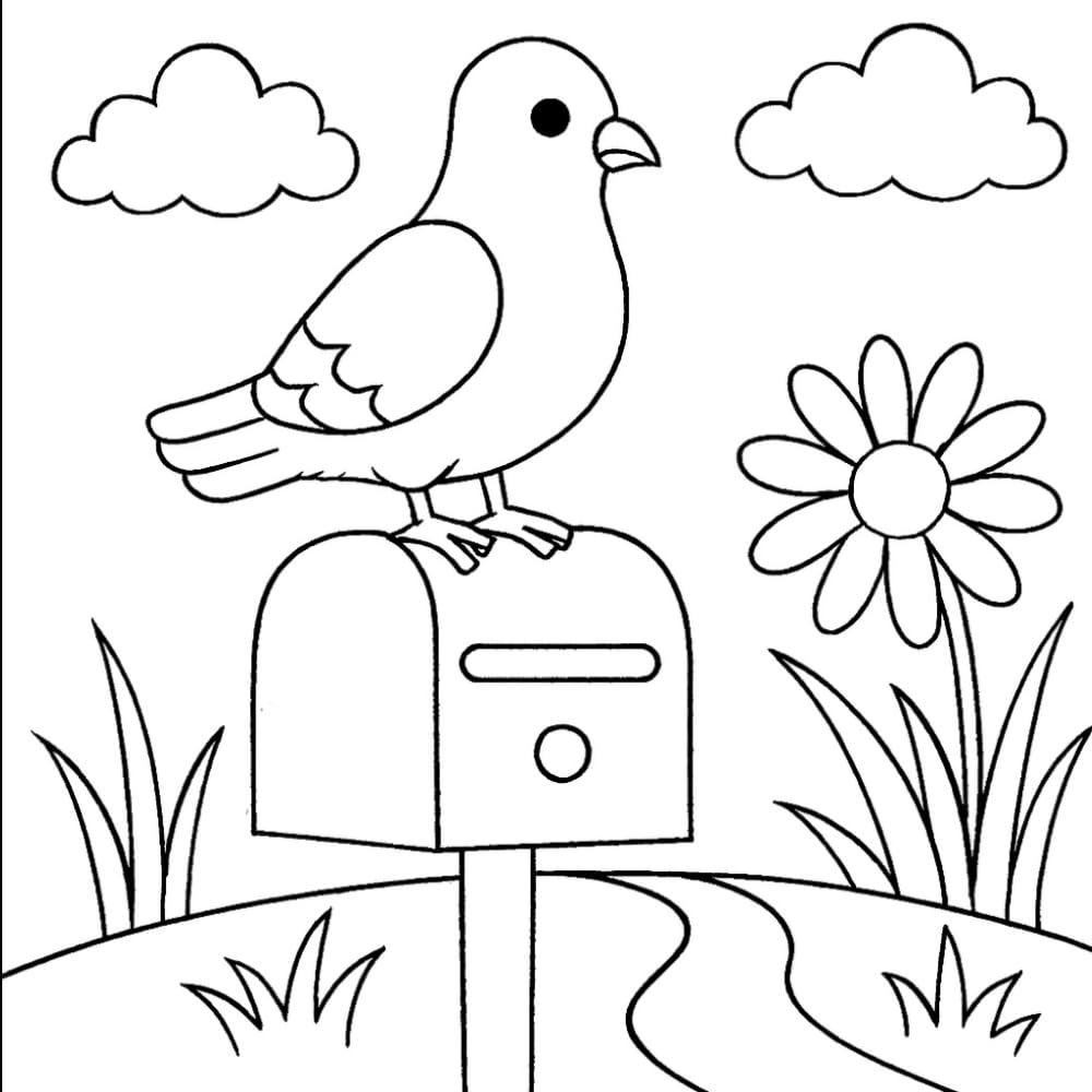 Cute Insect Coloring Book