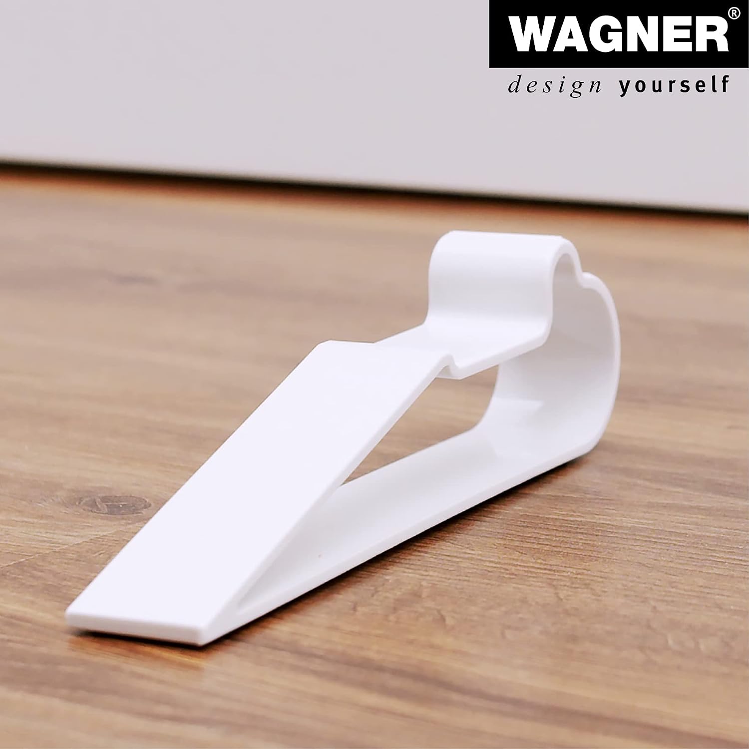 Wagner Door Wedge/Doorstop Flex, 200 x 30 x 53 mm- 200 x 53 mm, White Door Wedge Made of high Class Synthetics - Image 5