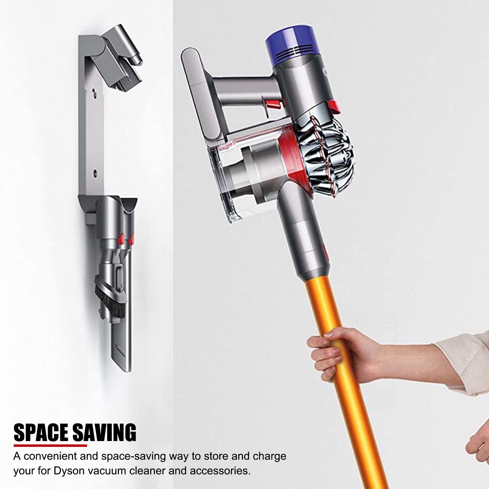 Wall Mounted Charging Station Suitable for Dyson V7 V8 Series