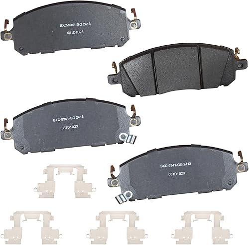 Miniatura 363 de Pastillas de freno delanteras cerámicas Bendix Premium SBC11 para modelos seleccionados Dodge Dart, Ford Fairlane, Falcon, Sedan Delivery, Mustang