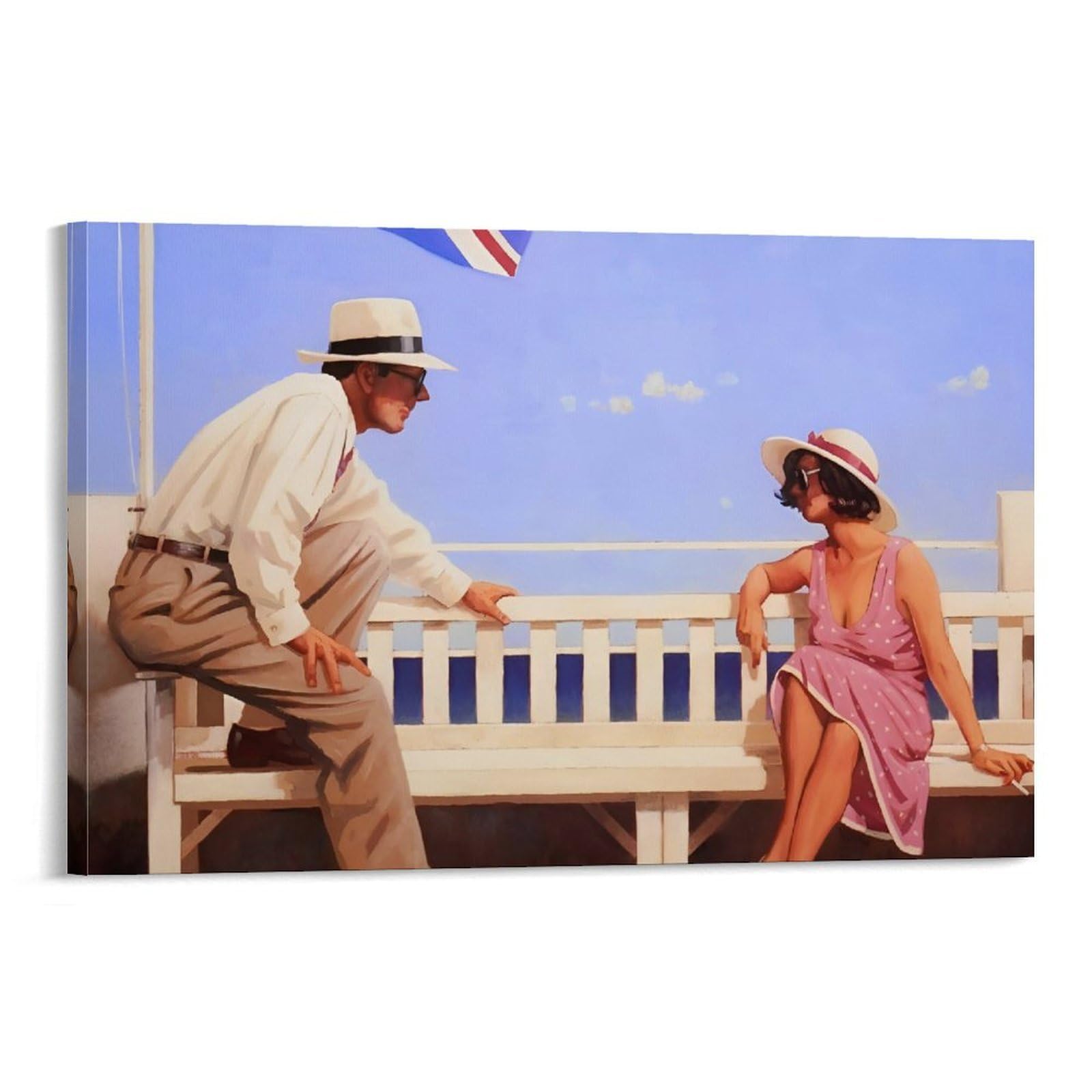 Mr Cool by_Jack_Vettriano Wall Art Prints Poster23 Artworks Canvas Room Aesthetic Wall Art Prints Decor Framed-unframed 20x30inch(50x75cm)