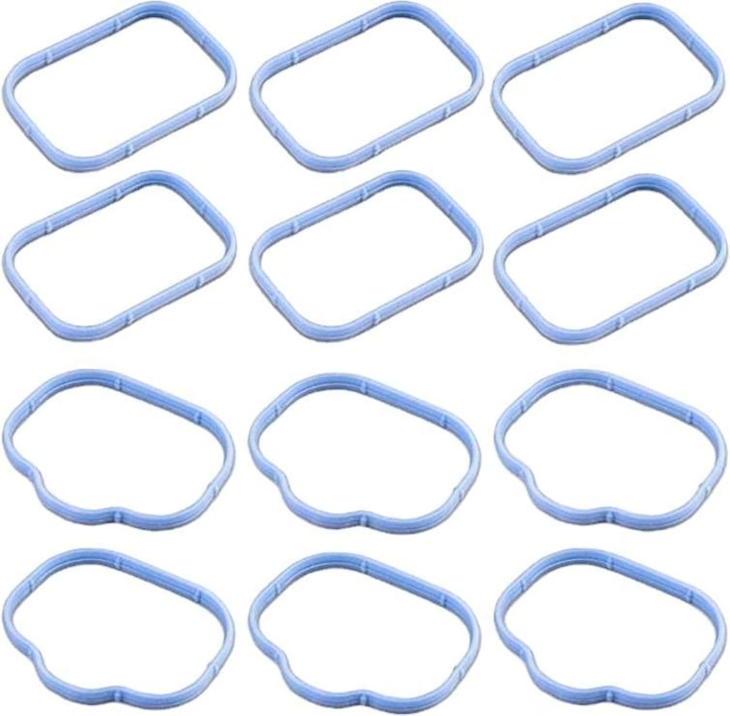 APDTY 171959 Intake Manifold Gasket Kit; Upper & Lower Set; Compatible With Various 3.6L V6 Dodge, Jeep, Chrysler, Ram Models; Replaces 68535427AA