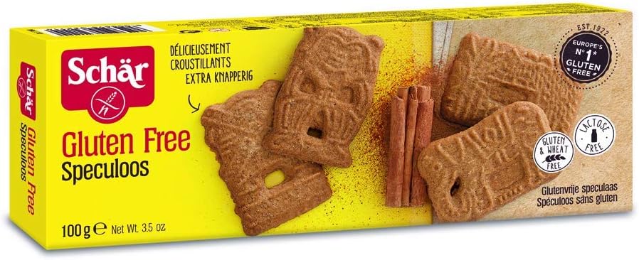 Schar Gluten Free Holiday Spekulatius Cookies 100g 2pack