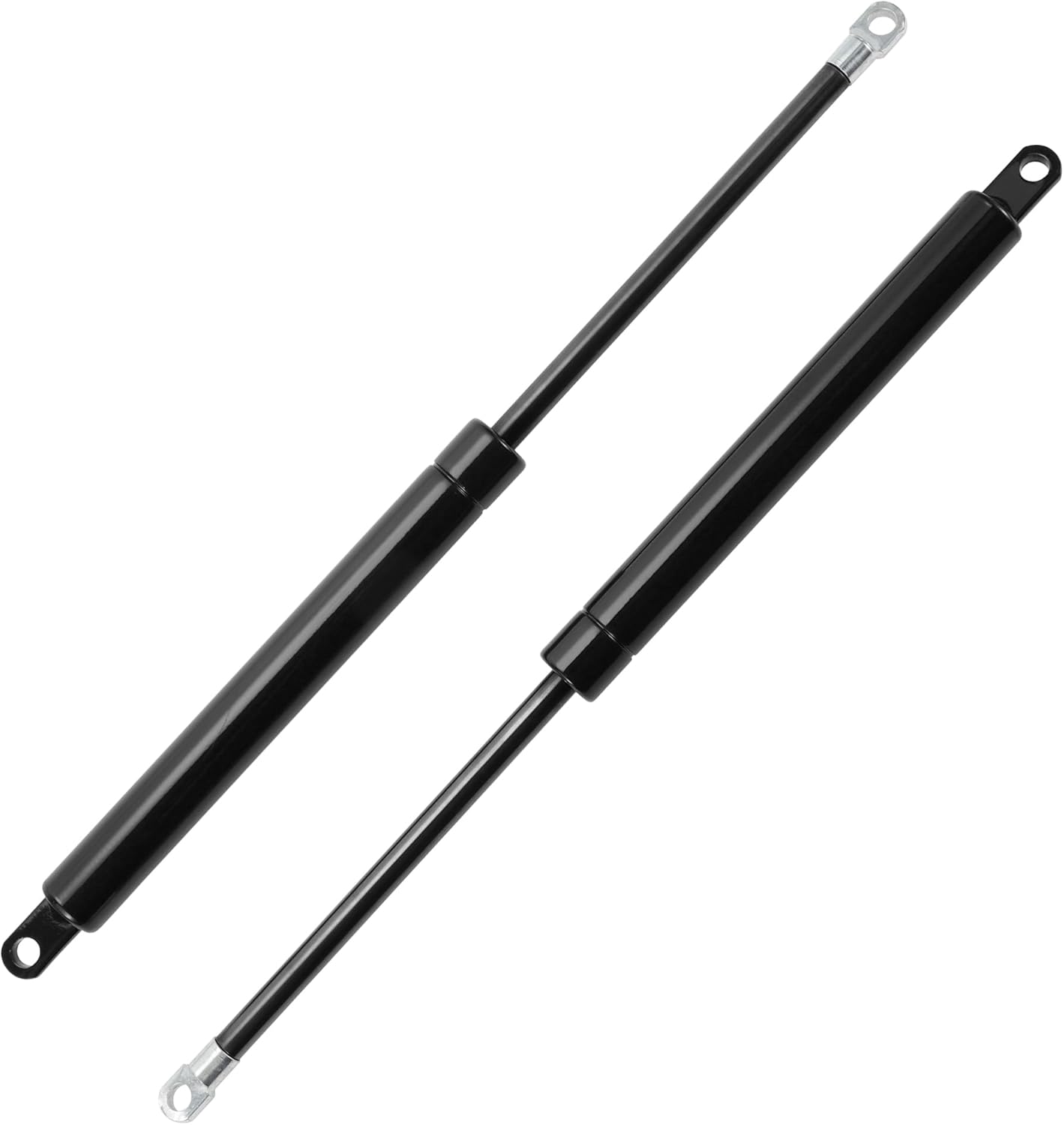 Motoforti 15inch/380mm 178Ib/800N/80kg Lift Supports Struts Gas Springs for Car Tailgate Camper Lid Boat Hatch Window Lid Under Bed Lifting Tool Box Lid Black 2Pcs