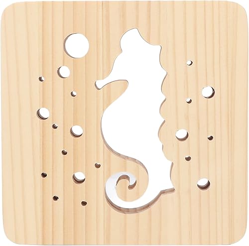 Miniatura 4 de Nightlight Wooden 3D LED Night Light for Kids, Pine Wood Pattern, USB Powered, 2W Warm White Light - Eye Protection, Energy Efficient, for Bathroom