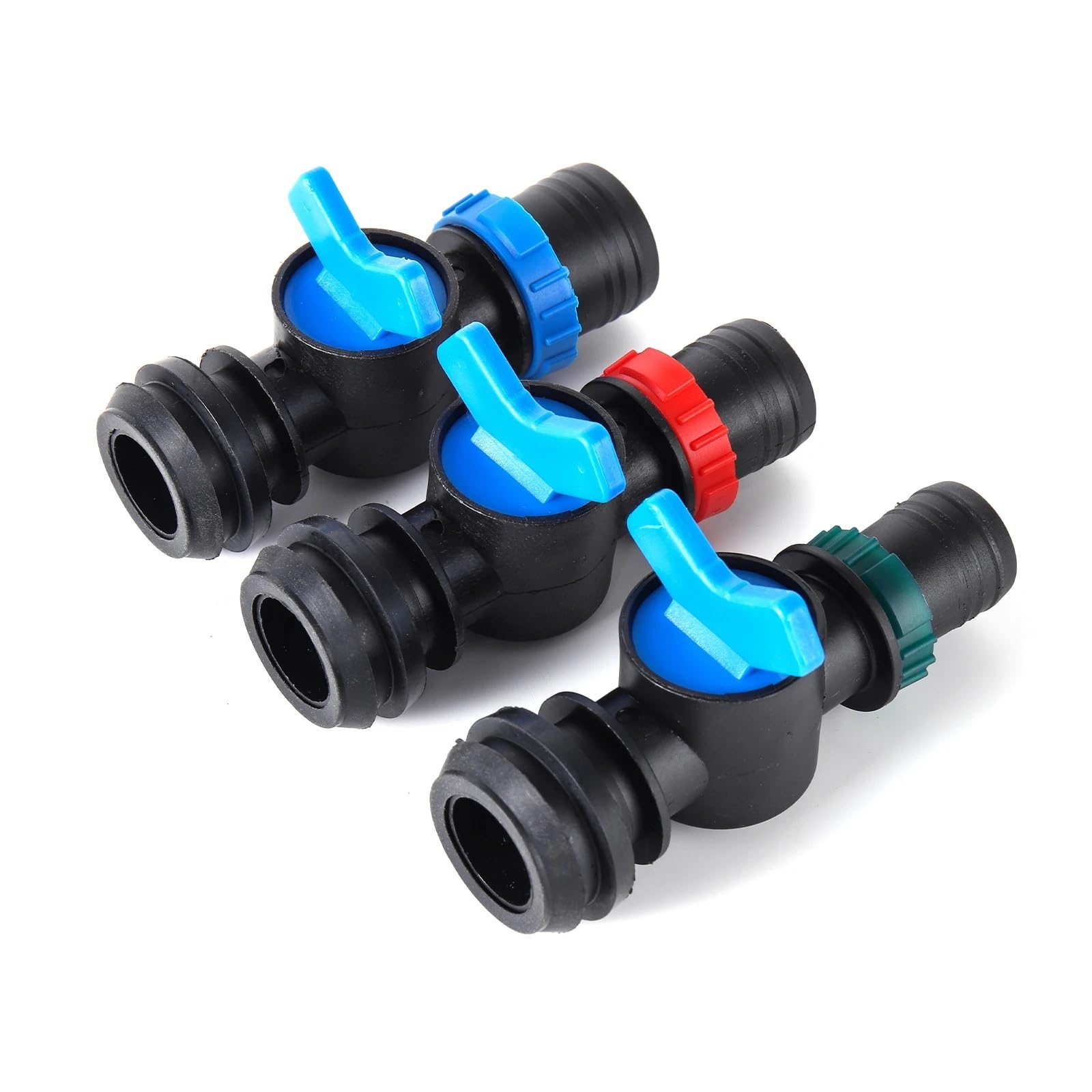Válvula de derivación for cinta goteo 25/28/32 mm, ideal for jardín, agricultura, huertos, tierras cultivo, riego, drenaje, ahorro agua(28mm)