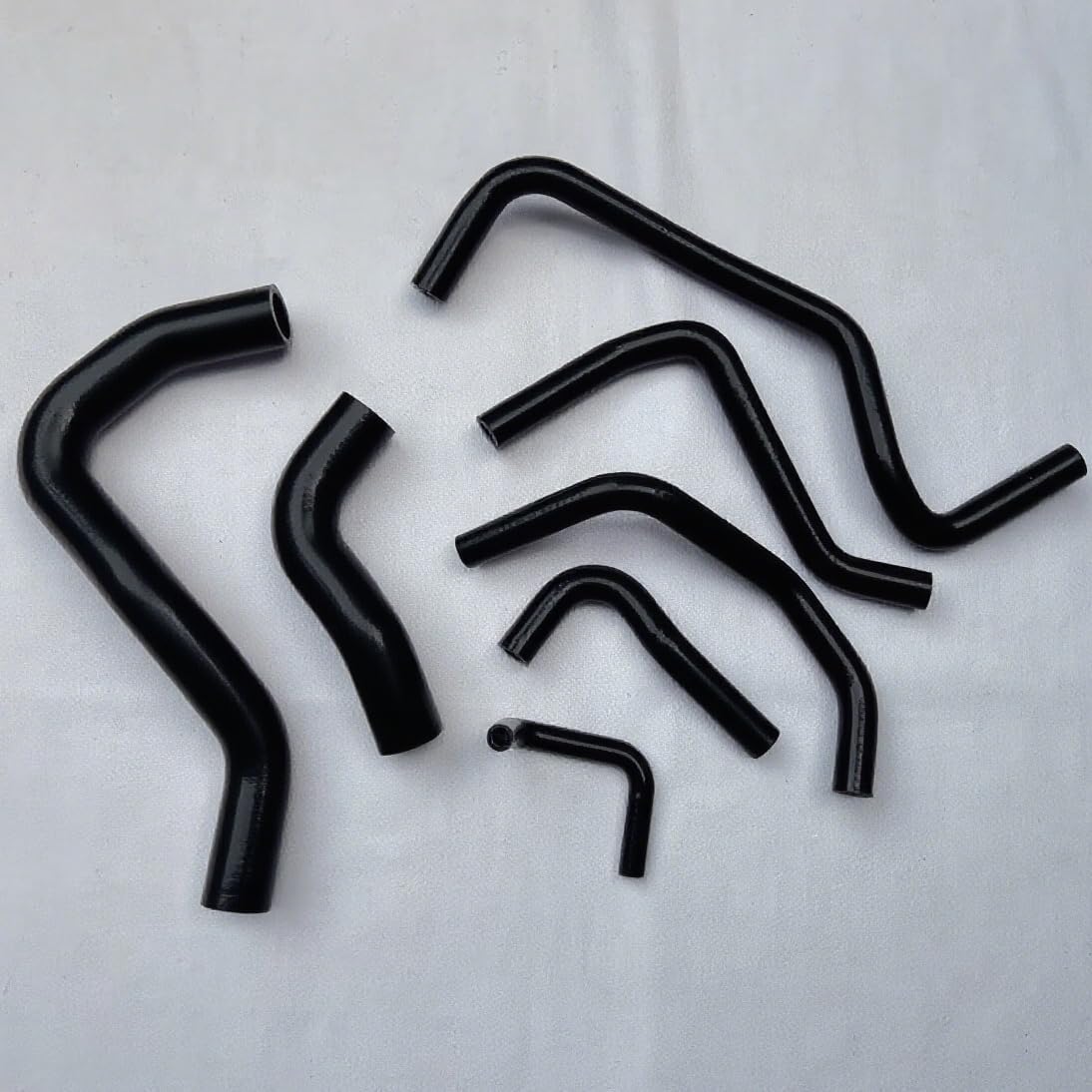 Silicone Coolant Radiator Hose For Honda CRV CR-V MK2 2.4L I4 2002-2006 (Black) OE 19501PNB000,19502PNB000