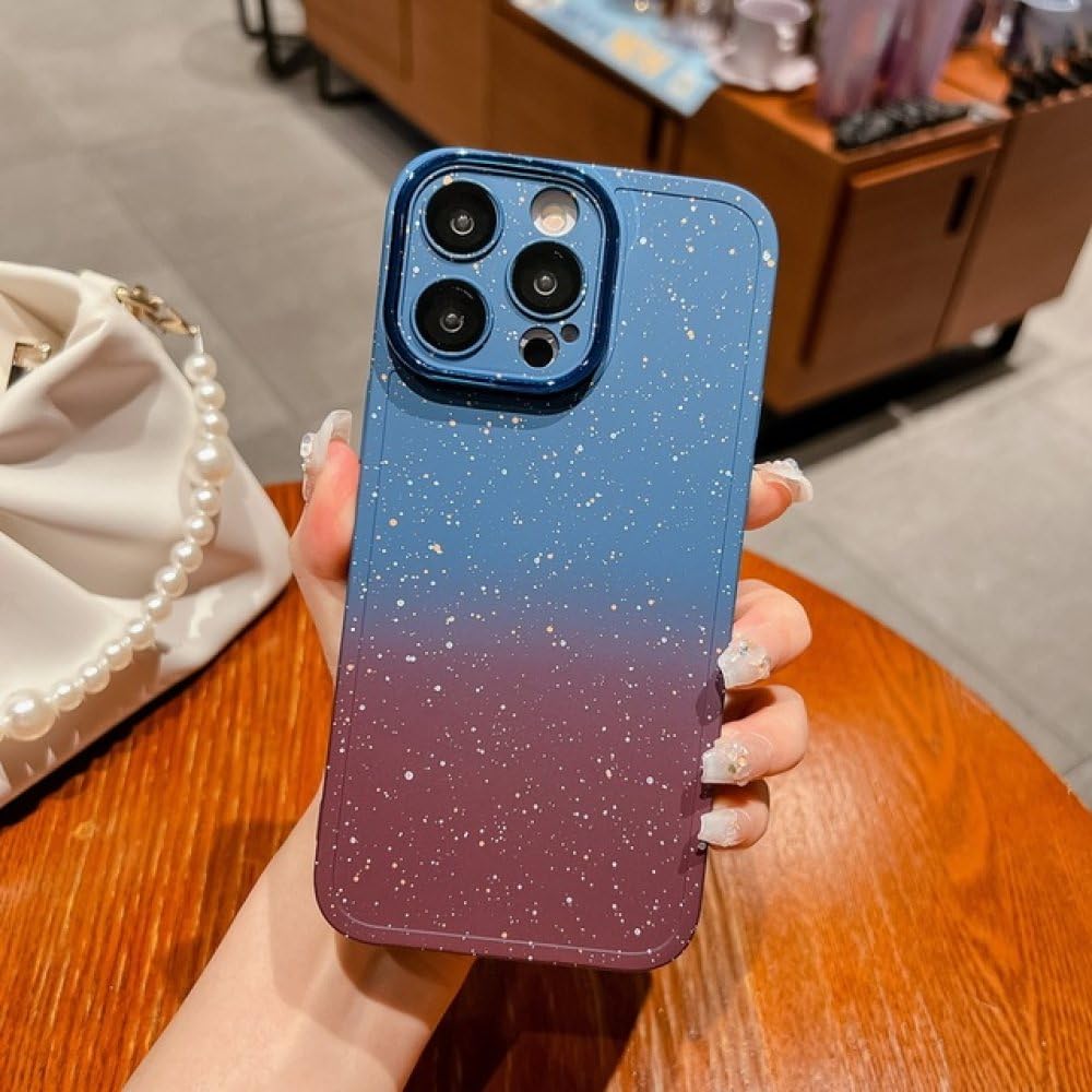 Amazon.co.jp: 高級グリッターグラデーションケース iPhone 14 13 12