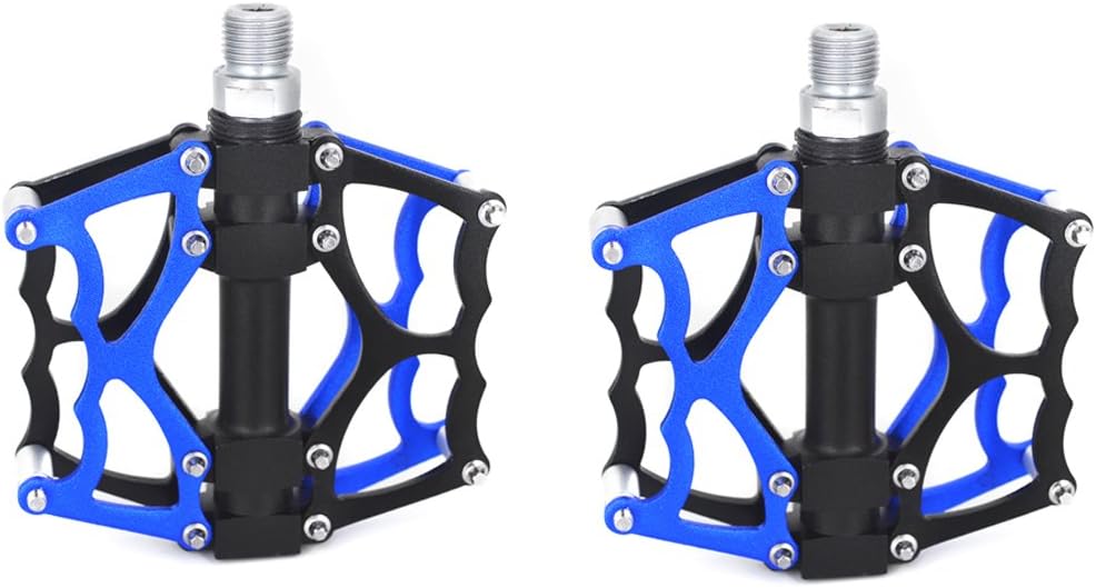 Mountain Bike Pedals Bearing Alloy Non Slip Platform for BMX Road MTB Bicycle 9/16"