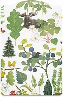 Arvidssons Textil Skogsliv - Bandeja para Servir (20 x 30 cm), Color Verde