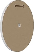 Vista 3 de Stupell Industries Placa circular de pared circular con forma de luna creciente con formas abstractas y malvados, 12 pulgadas de diámetro