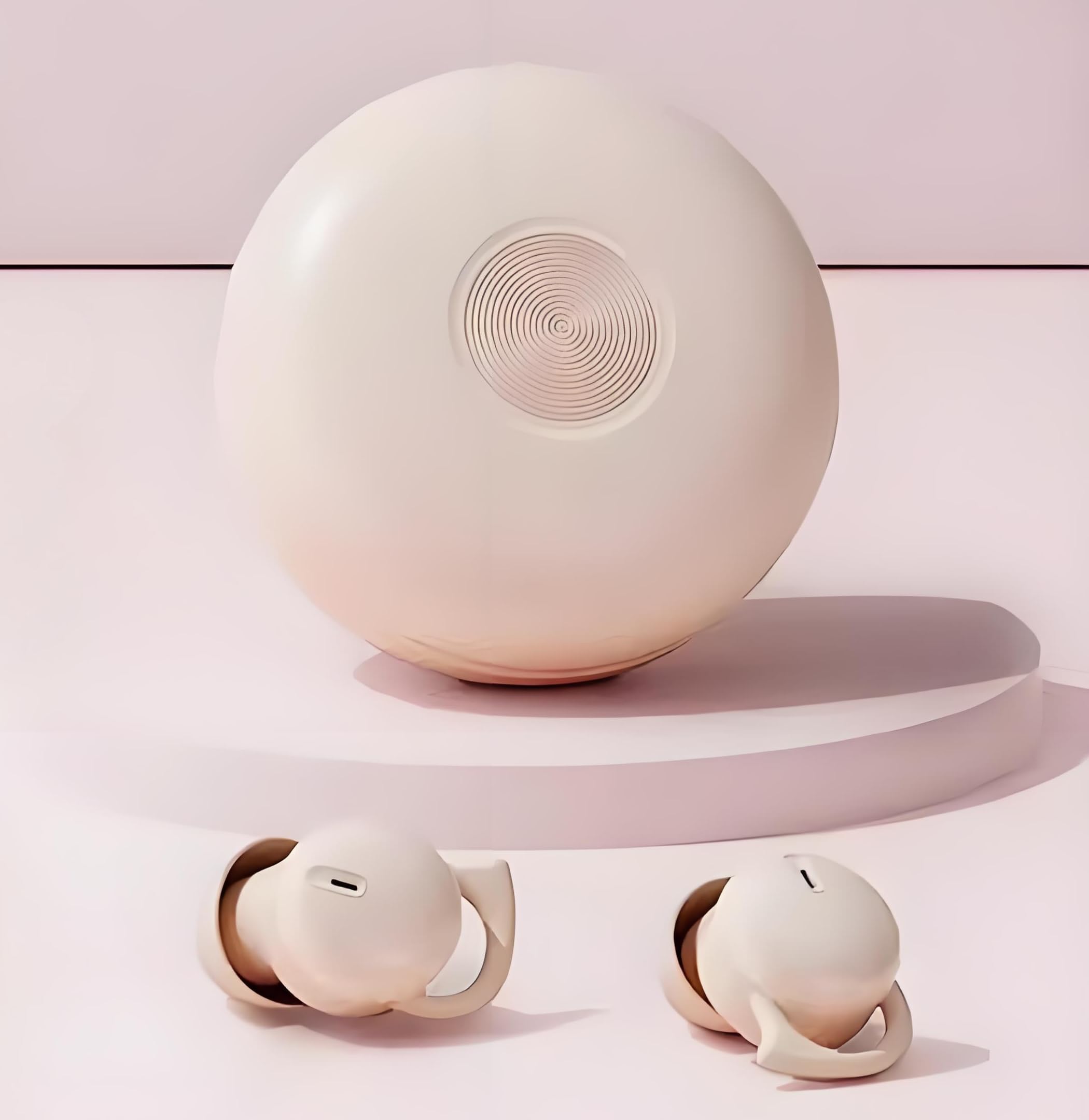 Auriculares para dormir inalámbricos, invisibles Bluetooth 5.3, sonido HiFi, impermeables, mini auriculares para dormir con diseño ultraligero para dormir de lado, ajuste cómodo/bloqueo de ruido