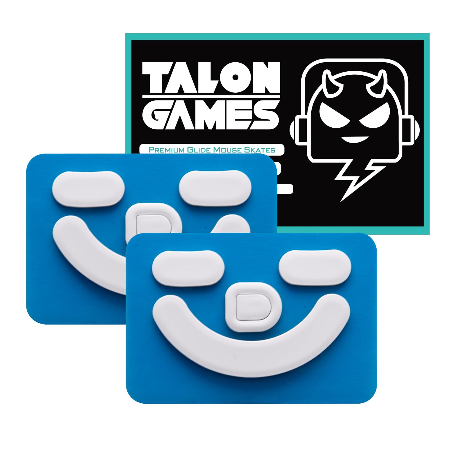 Patines de mouse premium de PTFE TALONGAMES con bordes redondeados para Viper V2 Pro 7