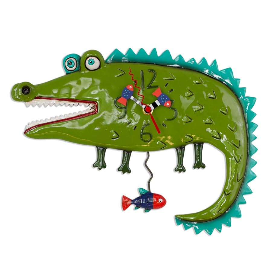 Amazon.com: Allen Designs P1998 Swinging Pendulum Alligator