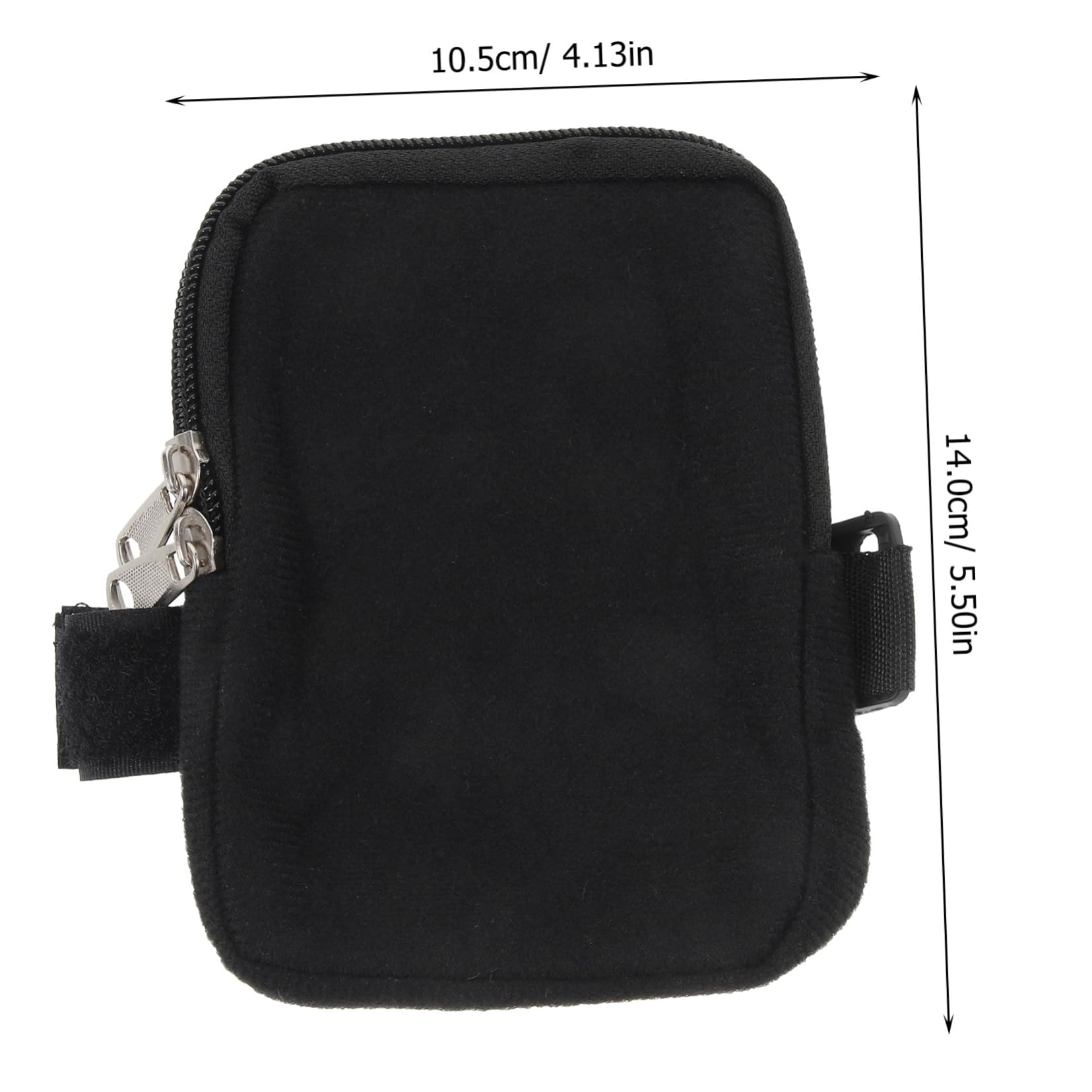 ibasenice 5 Stück Cup-Tasche Reise wasserflasche Beutel Reisen Wandern handhaben kleine Taschentasche Tragbare Wasserbechertasche Außentasche für Flaschen Segeltuch Black