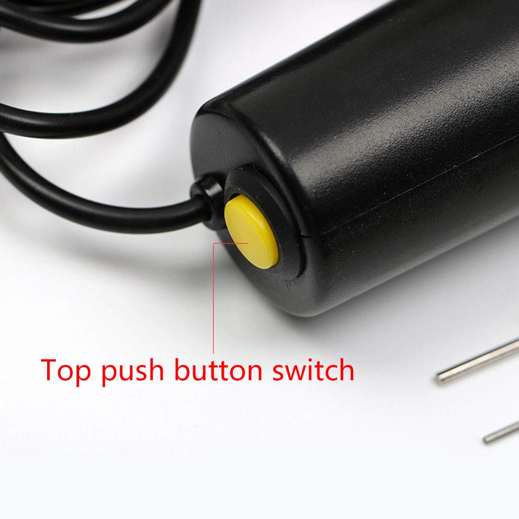 Nawwgy Jewelry Tools 0.7-1.2mm Portable Electric Handheld Drill with Drill Bits for Epoxy Resin Jewelry Making Crafting