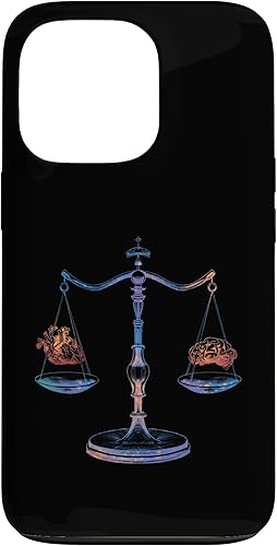 Funda para iPhone 13 Pro Scale con corazón y cerebro