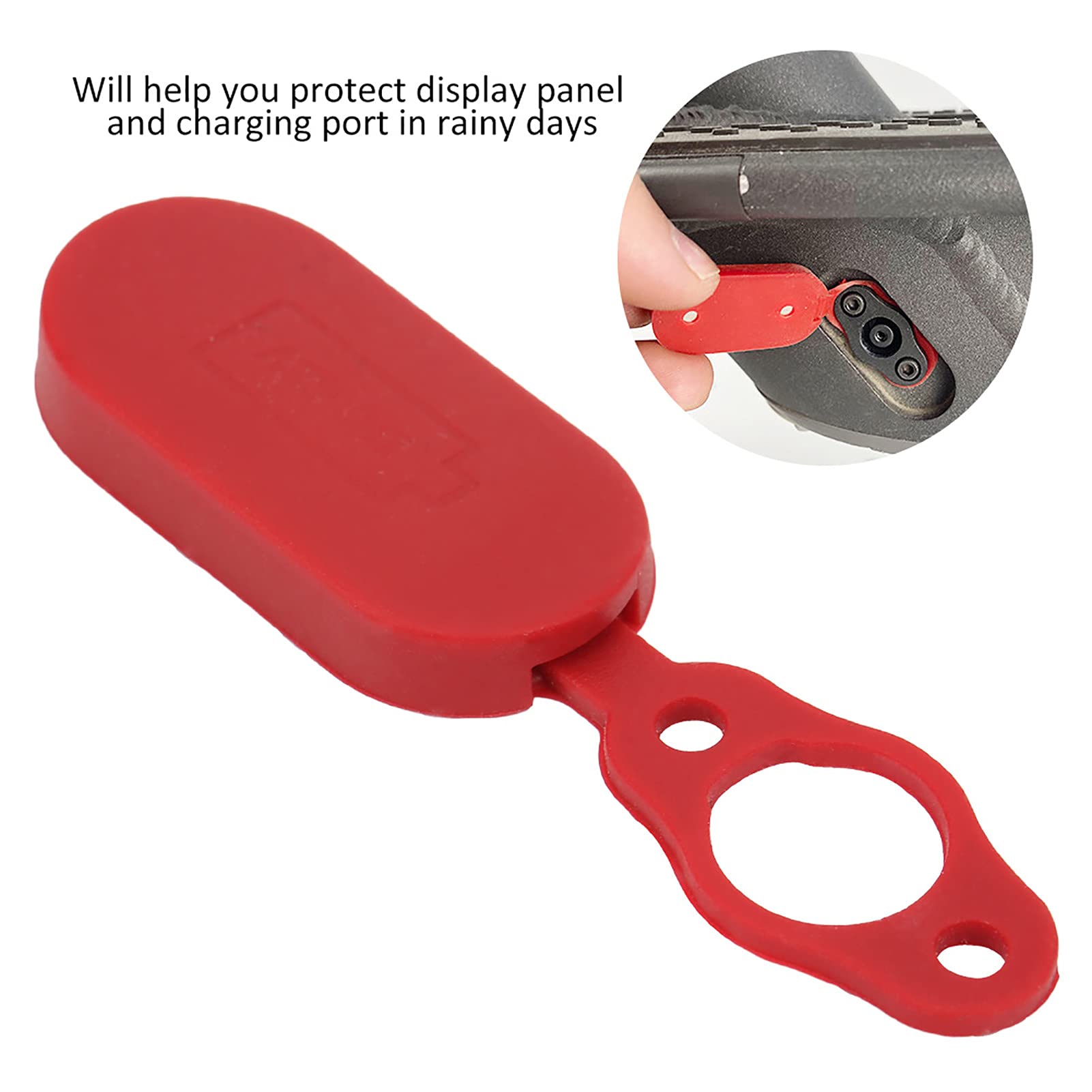 Custodia in silicone per scooter Xi*ao m*i universale porta di ricarica