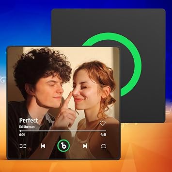 Custom Music Fridge Magnets Spotify Plaque, Personalized Gifts for Couples, Christmas Valentines Anniversary Birthday Gifts for Mom Women Wife Music Lover, Custom Gifts with Photo, Song & Album Cover