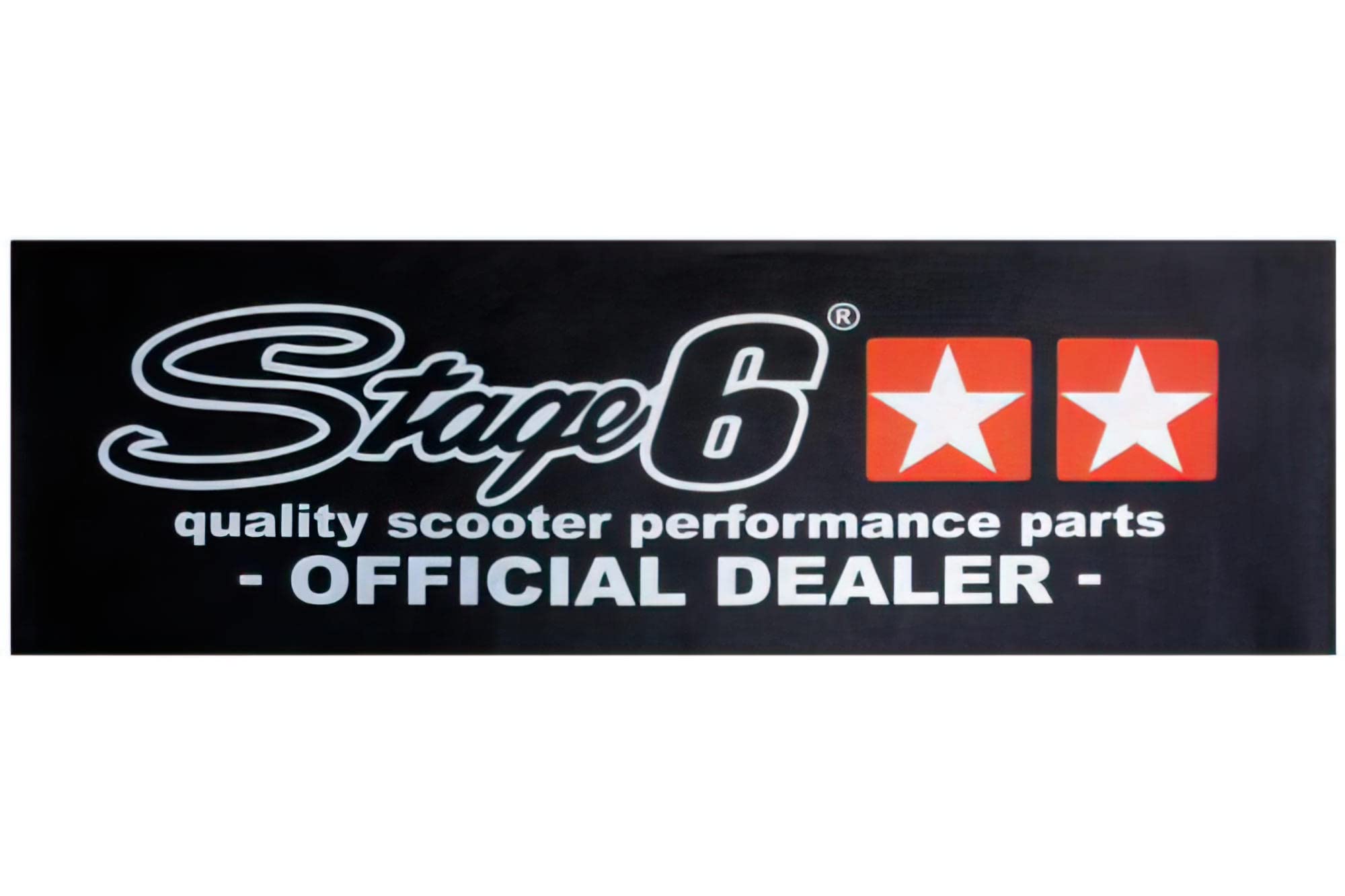 Banner Stage6, 75x200cm, schwarz