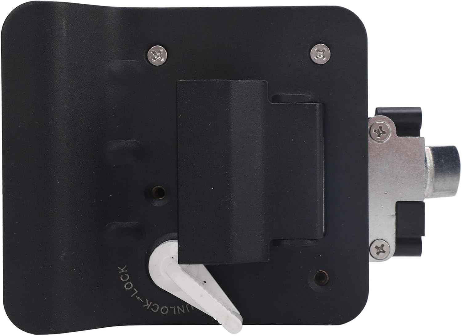 LiebeWH RV Door Lock with Paddle Deadbolt Latch Handle - Safe and Quiet Operation for Custom Utility Trailers - Black