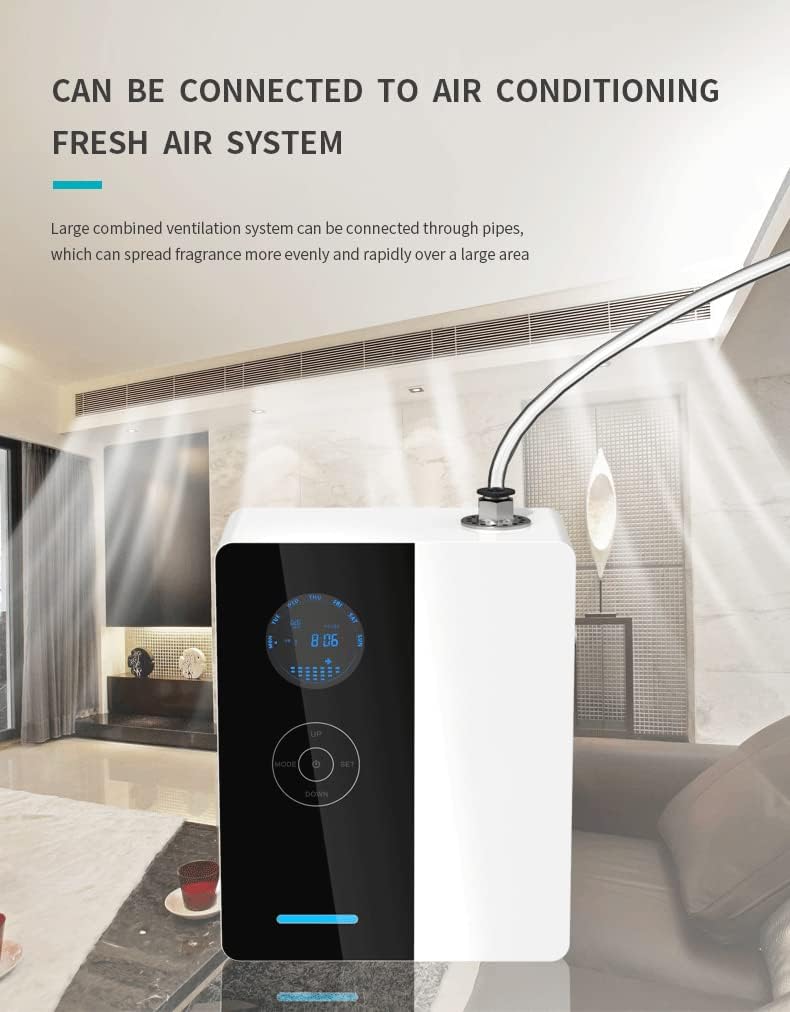 Aroma Diffuser with WiFi,Essential Oil Diffuser,5380 Square feet Coverage Scent Diffuser, Aromatherapy Diffuser for Home,Bedroom,Office,spa,car 4S Shop,Shopping mall,KTV,Large Room,Hotel & ciname etc