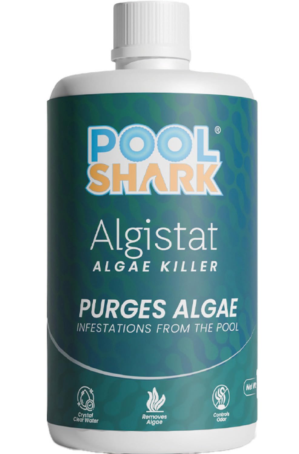 Pool Shark Algistat Algae Killer for Swimming Pools | Algaecide Water Treatment to Clear Cloudy Water and Prevent Algae | Suitable for All Pool Types and Routine Care (1 KG)-image-18