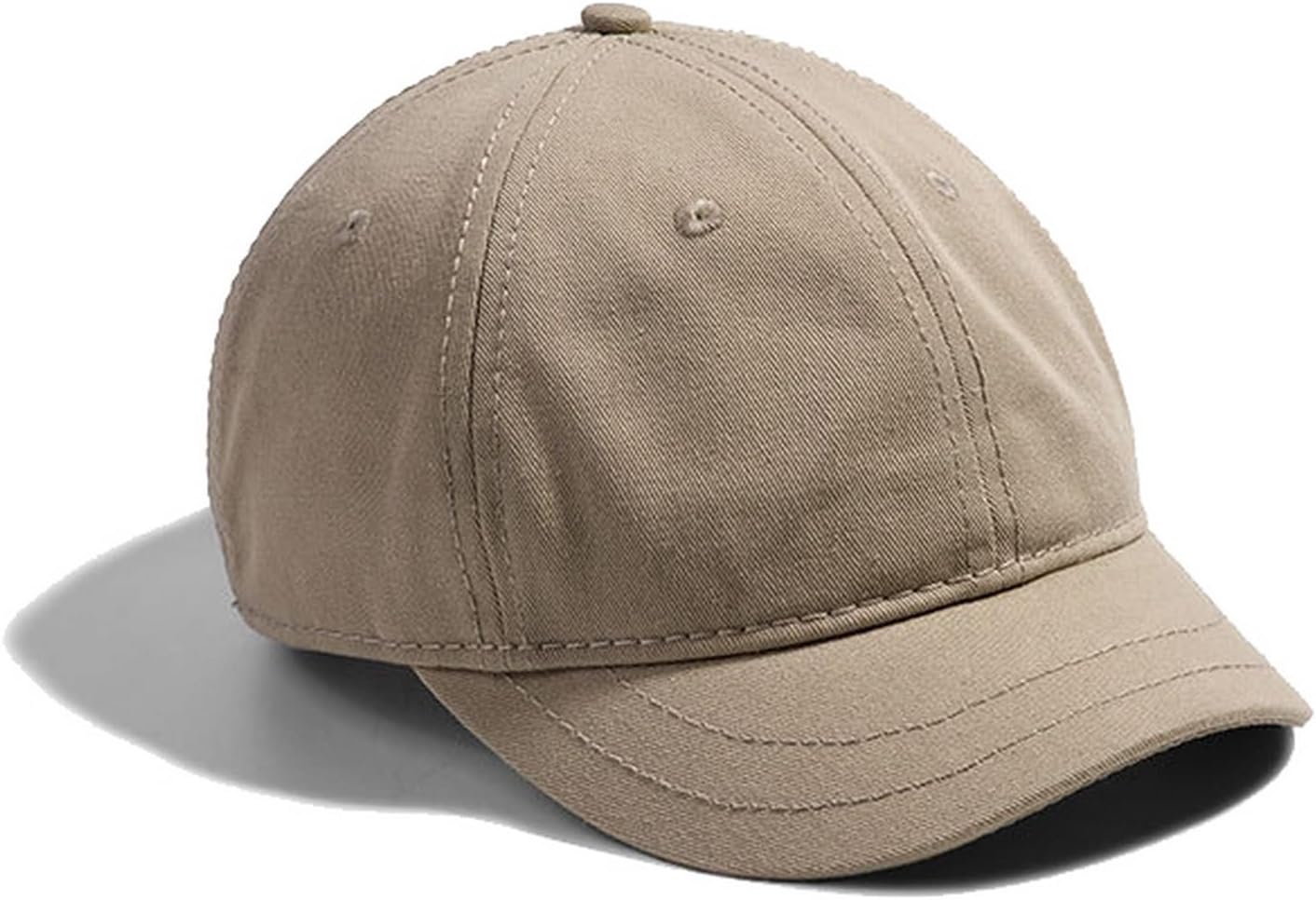 Short Bill Brim Dad Cap Unisex Classic Baseball Hat Sunscreen Trucker Cap Hat