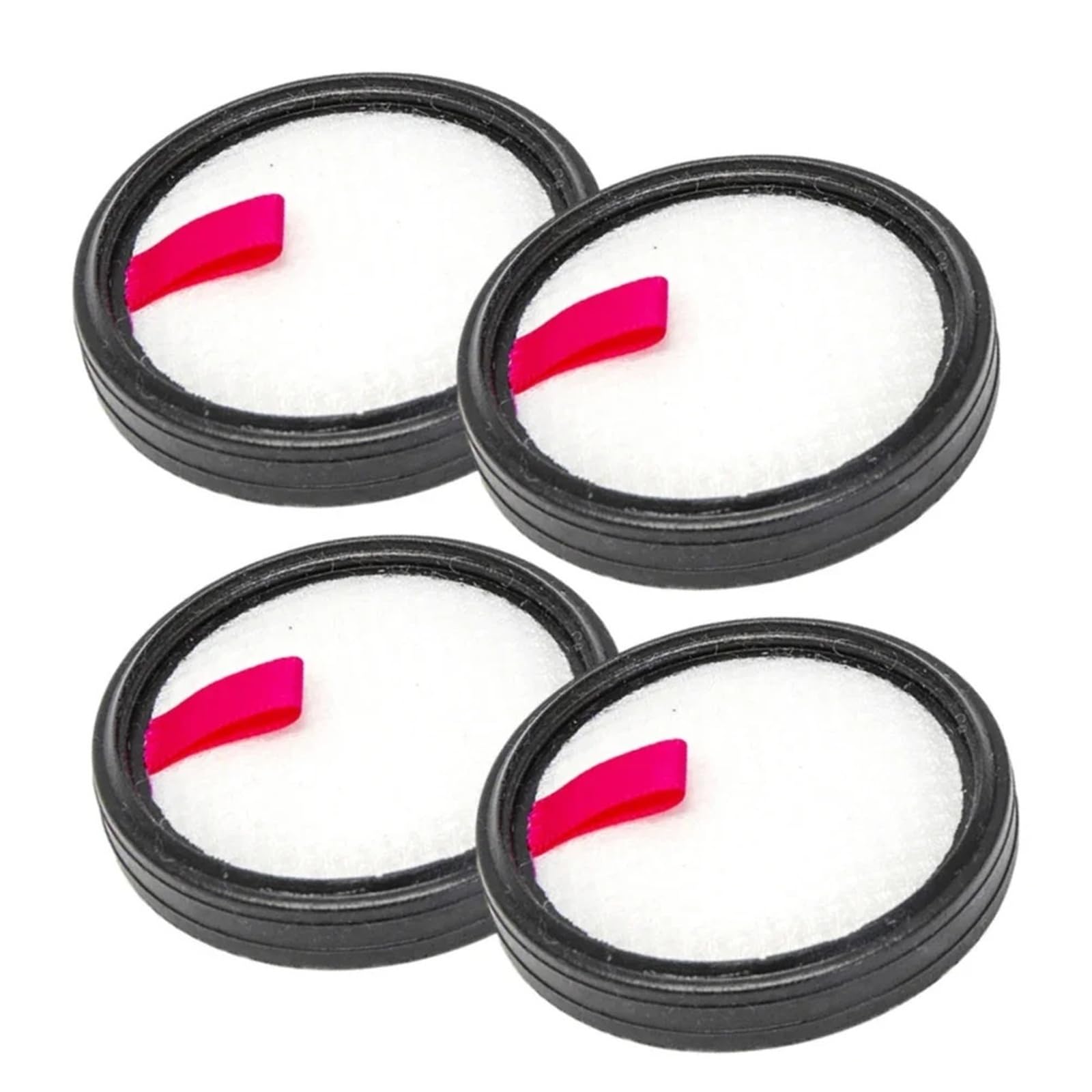 Filtros De Repuesto 2/4 Uds., Compatibles Con DEVOAC N300, for Aspiradora Mano T19B, Filtro for Uso En Seco Y Húmedo(4PCS)