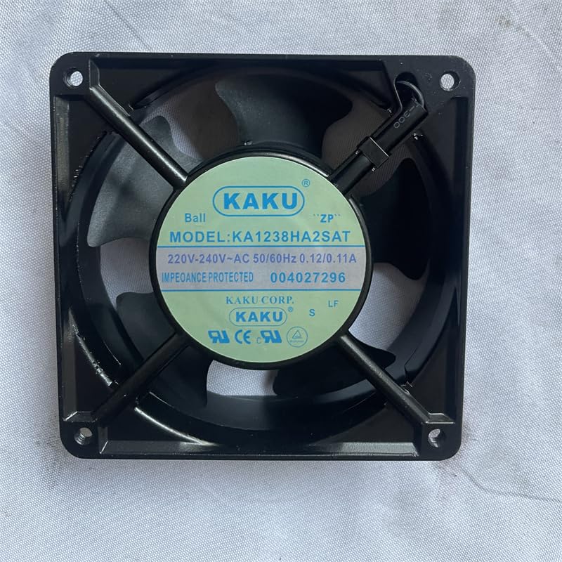 KA1238HA1SAT 120x120x38mm AC220-240V 0.11/12A Inverter Fan AC AXIAL Cooling Fan