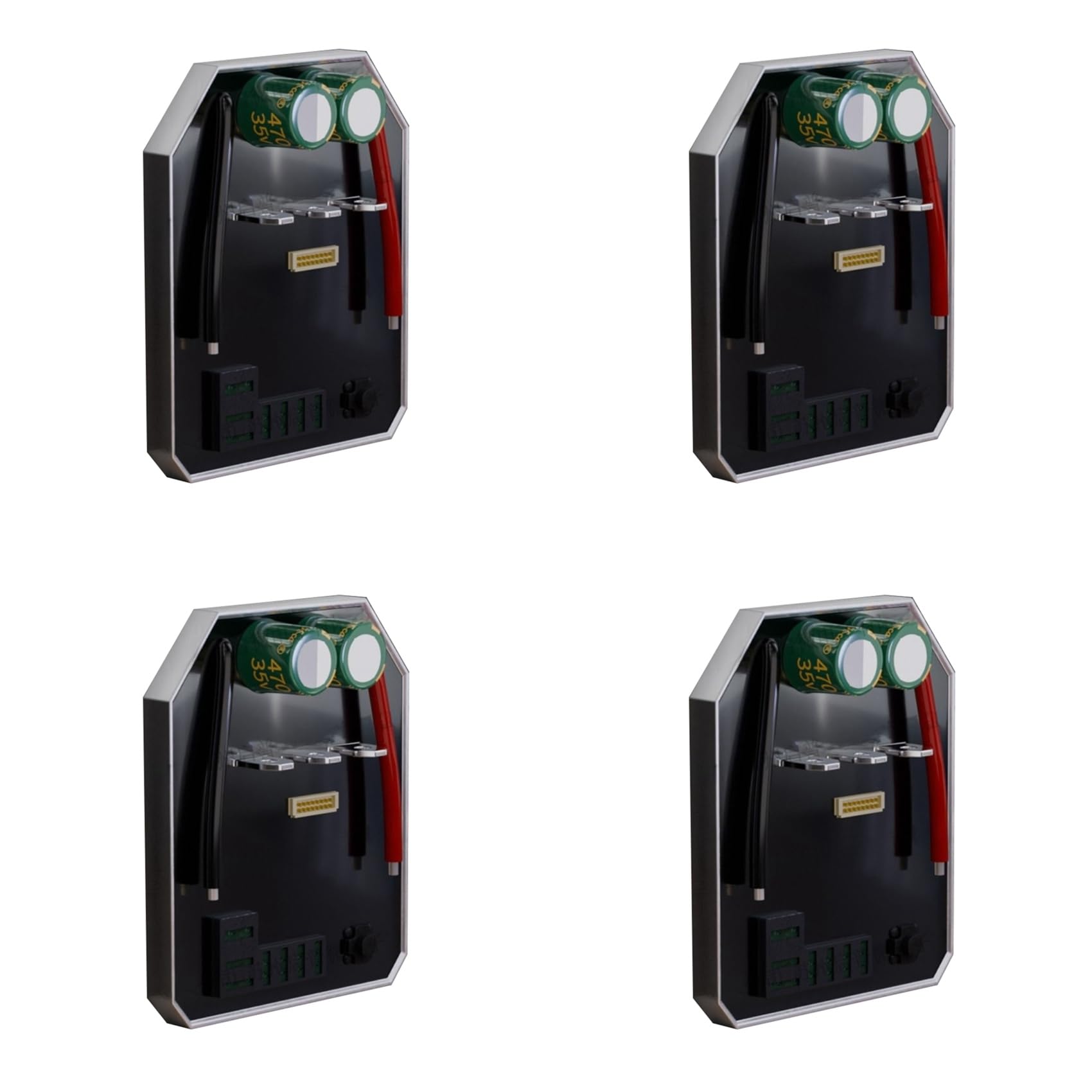 Jnchdghwa As Shown 4X 50A Electric Wrench Controller Board Aluminum Shell Brushless Lithium Speed Switch Speed Switch Electric Wrench Board