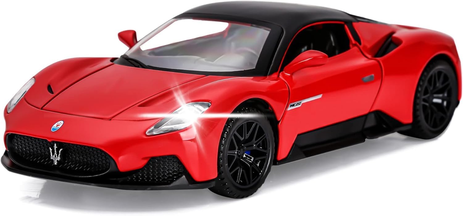 Rahasya Enterprisecar Model 1:32 for Maserati MC20 Alloy Car Model Simulation Force Control Sound and Light Toy Collection (Red_Maserati MC20) (B0CWRHZCGB) Amazon Price History, Amazon Price Tracker