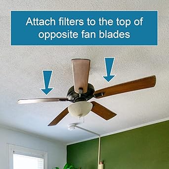 BioStrike 4-Count Ceiling Fan Filter and 4-Count Compost Crock Bundle