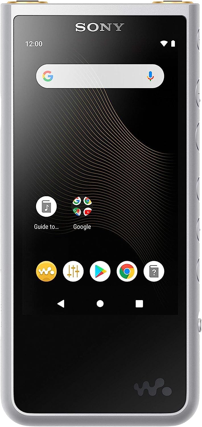 Nw-ZX507 64GB Walkman Hi-Res Digital Music Player with 3.6" Touch Screen, Aluminium Body, Android 9.0, S-Master Hx, DSEE-Hx, Wi-Fi & Bluetooth and USB Type-C - Black